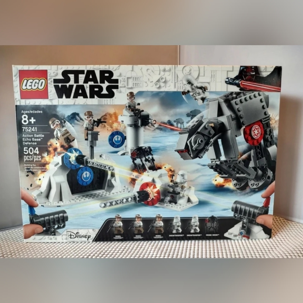 Lego Star Wars 75241 Action Battle Echo Base Defense NWT Building Toy